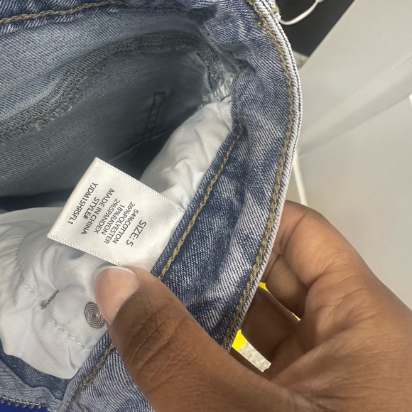 Fashion Nova Light Blue Flare Jeans - Picture 5 of 5